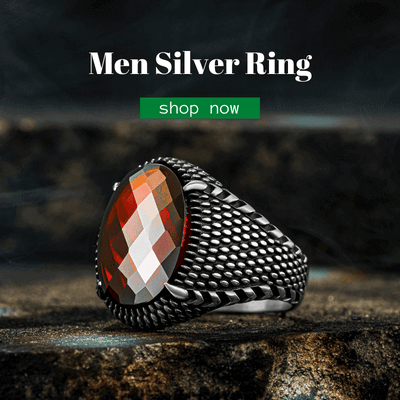 Men Silver Ring