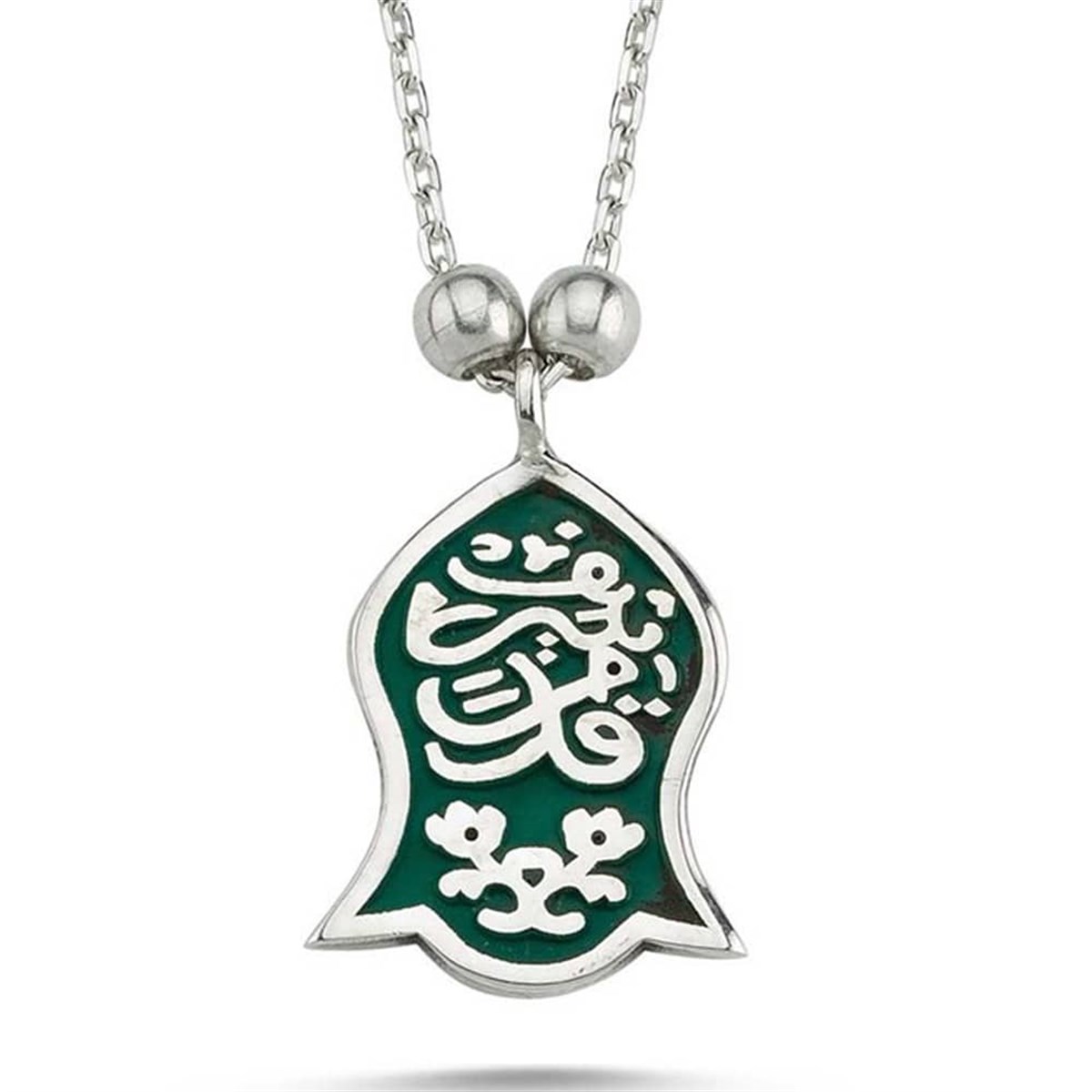 Nal-i Şerif Gümüş Kadın Kolye Silver