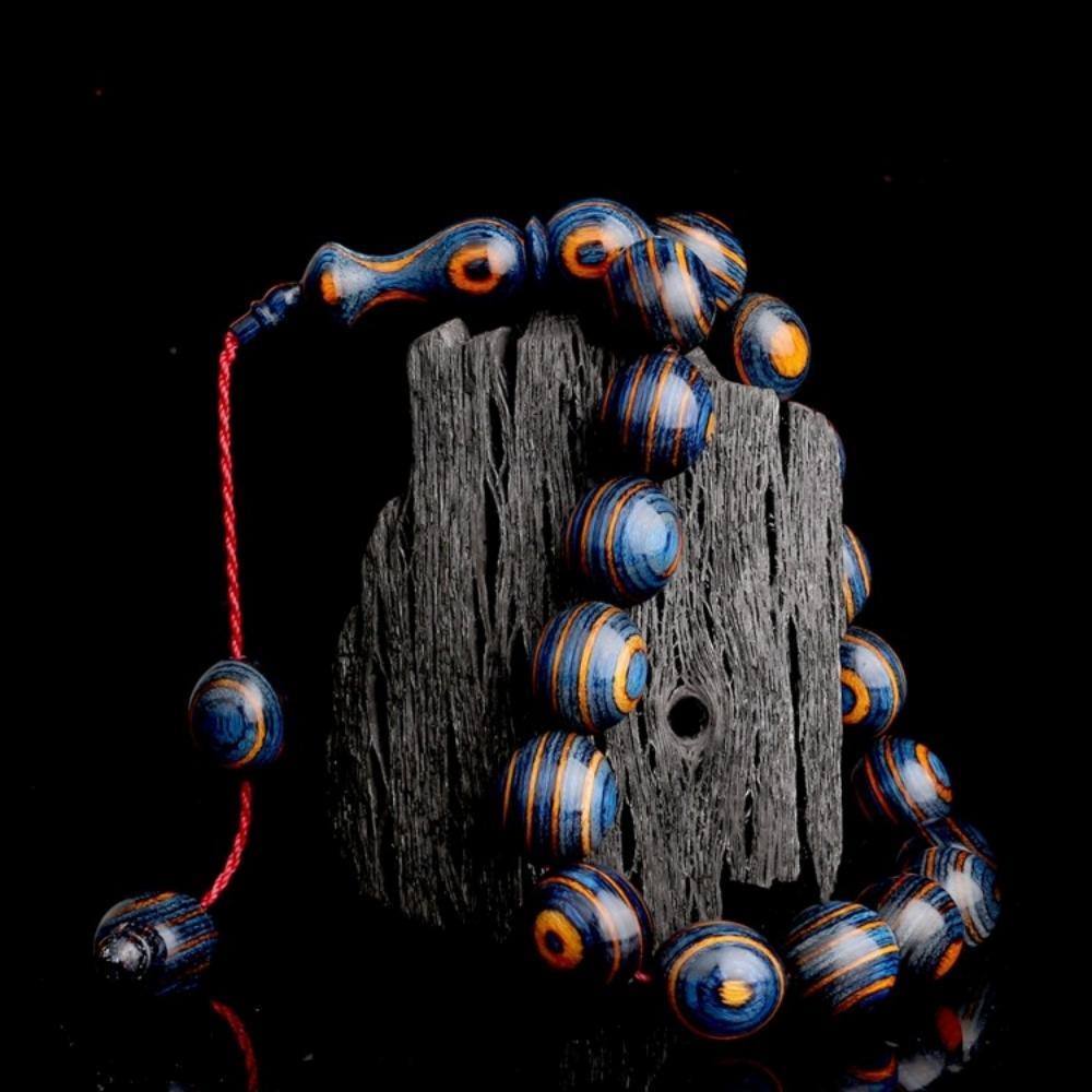 Sistemli Kâfur Ağacı 17'li Efe Maskot Model TesbihDoğal Ağaç Tesbih