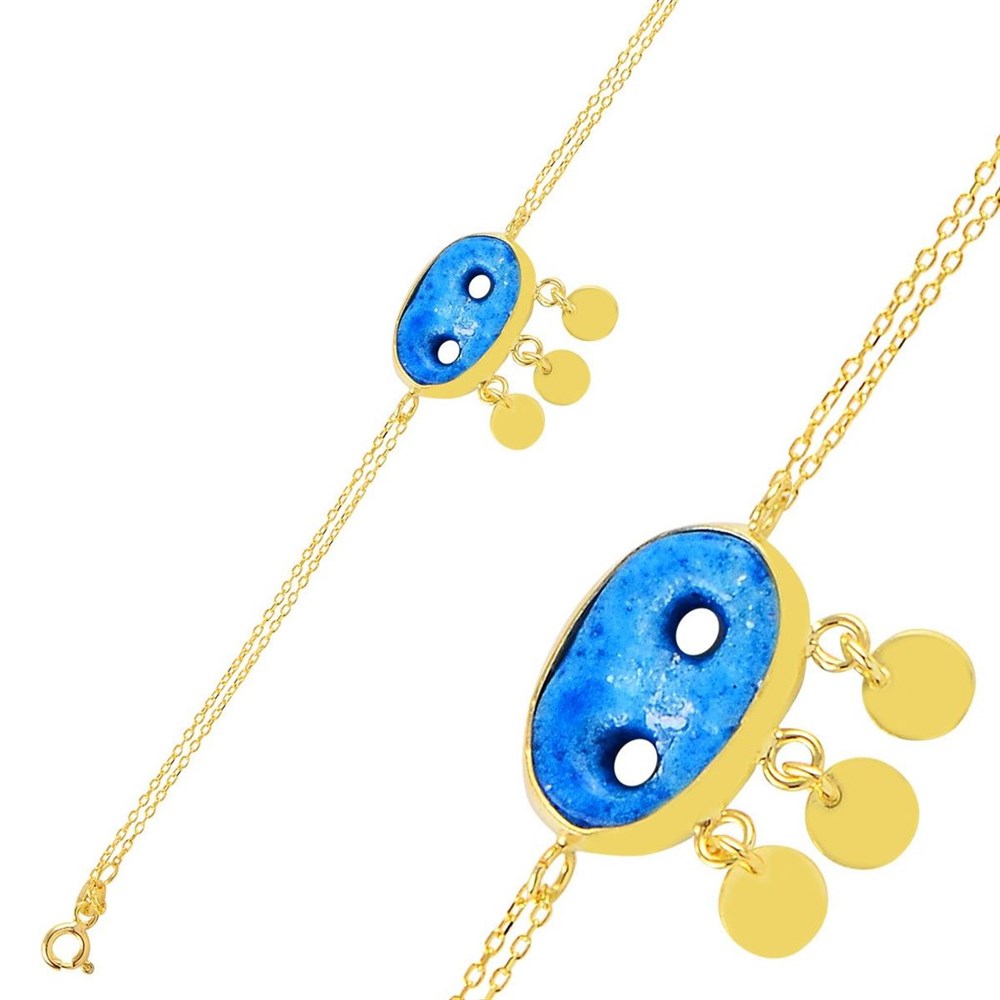 Süryani Model Gümüş Bileklik