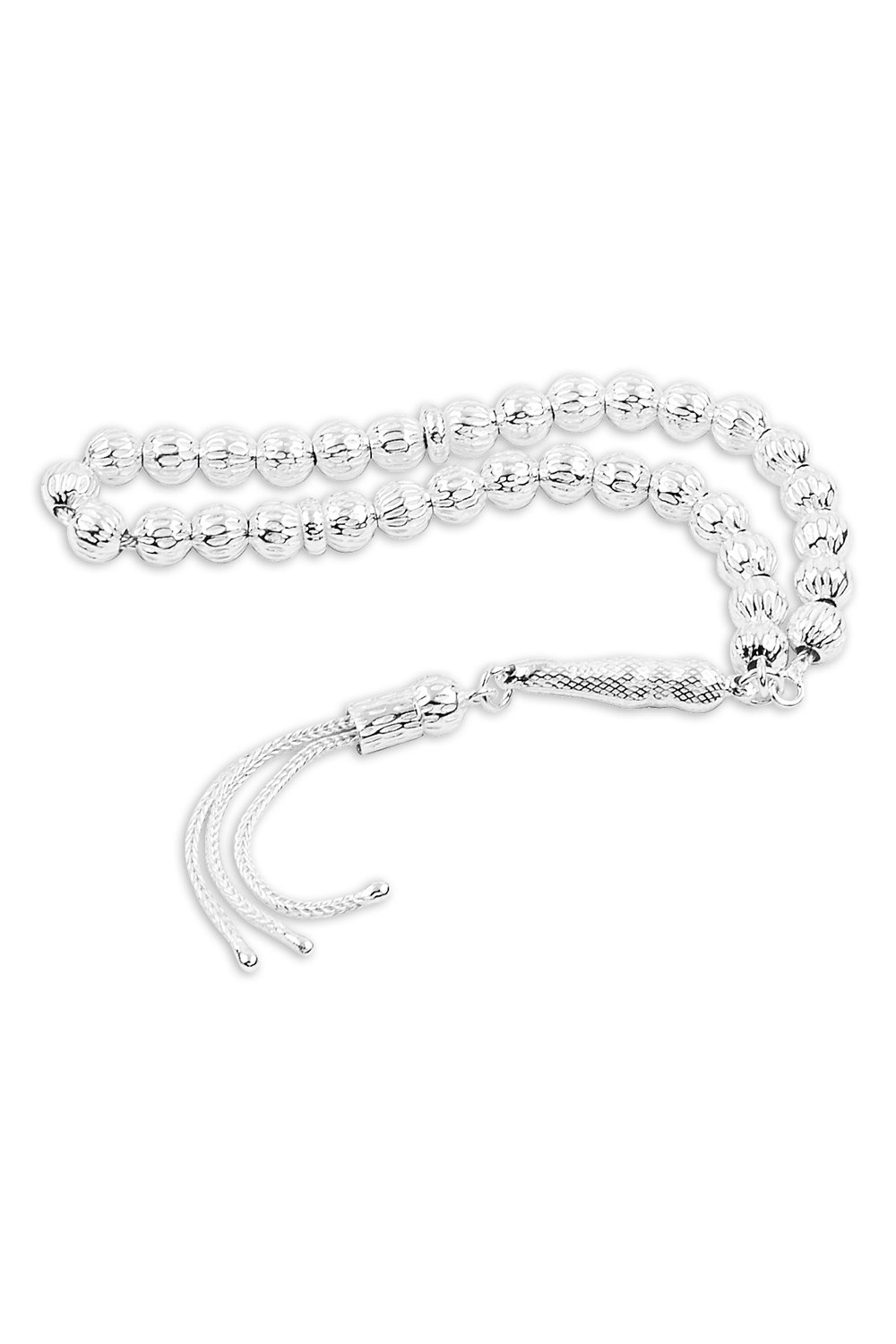 Zetina Model Gümüş Tesbih