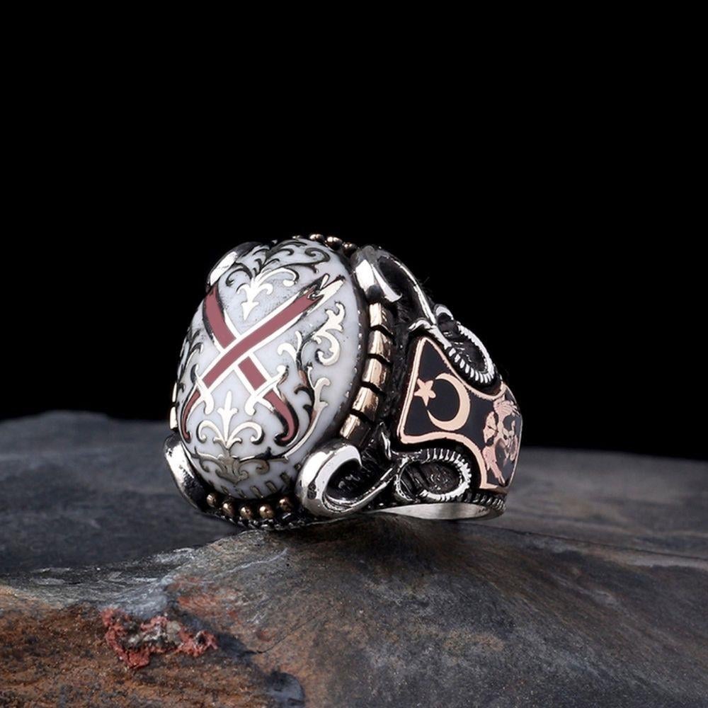 Zülfikarın Mührü Gümüş YüzükSüleyman Mührü Yüzükler