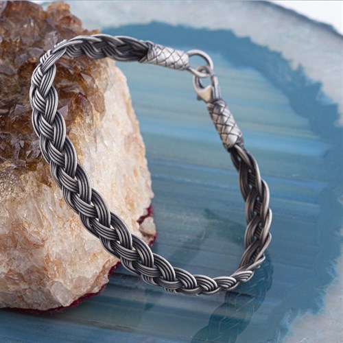 Handmade Sterling Silver Stoneless Kazaz Bracelet