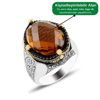 Kişiye Özel Zultanit Taşlı Gümüş Yüzük
