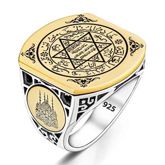 Seal Of Solomon 925 Sterling Silver Ring
