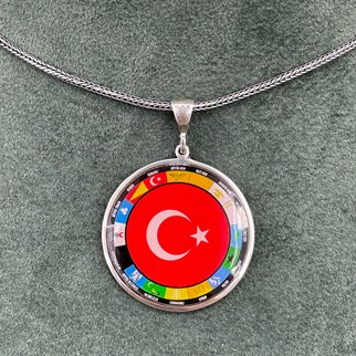 Türk Devletleri Gümüş Kolye