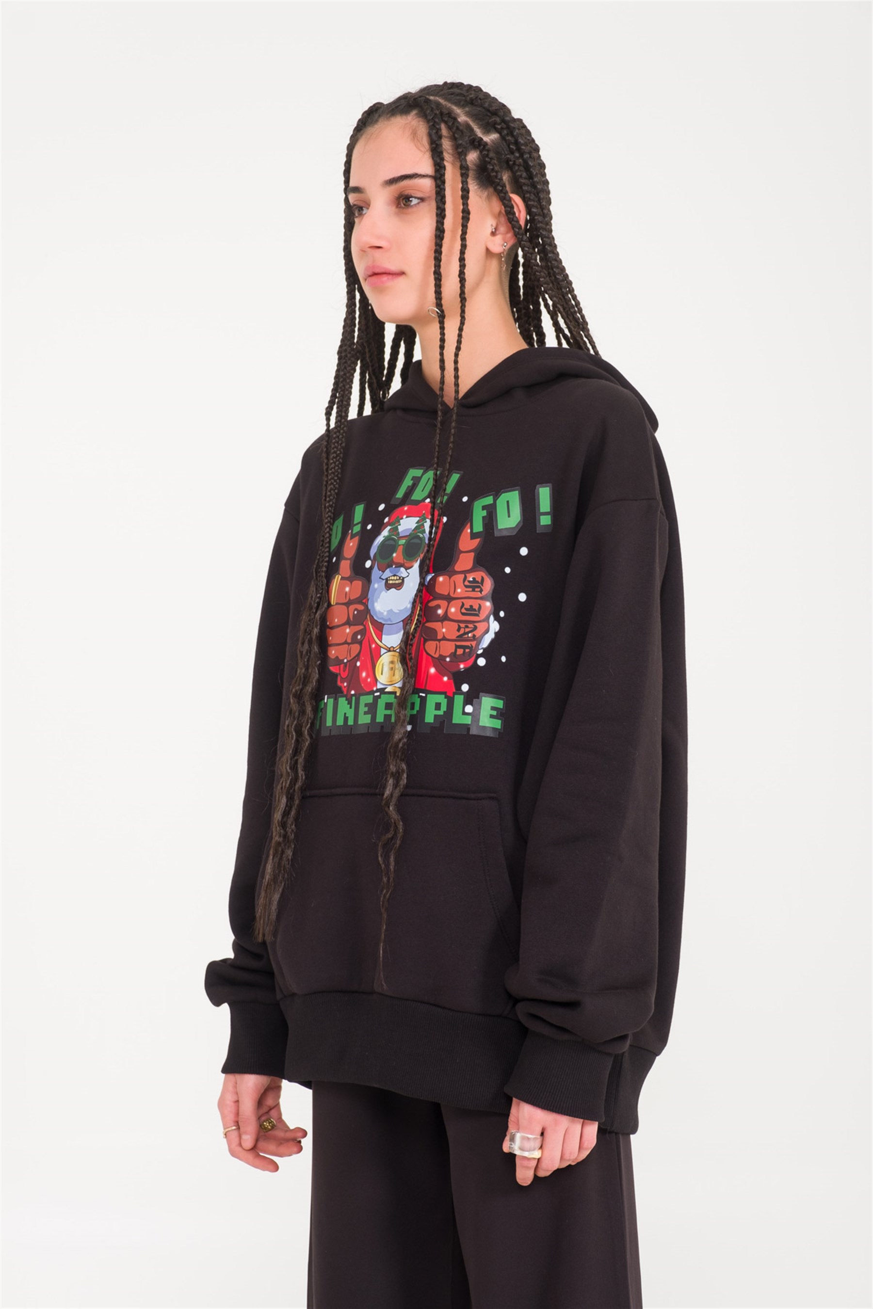Fo Fo Fo Oversize Hoodie
