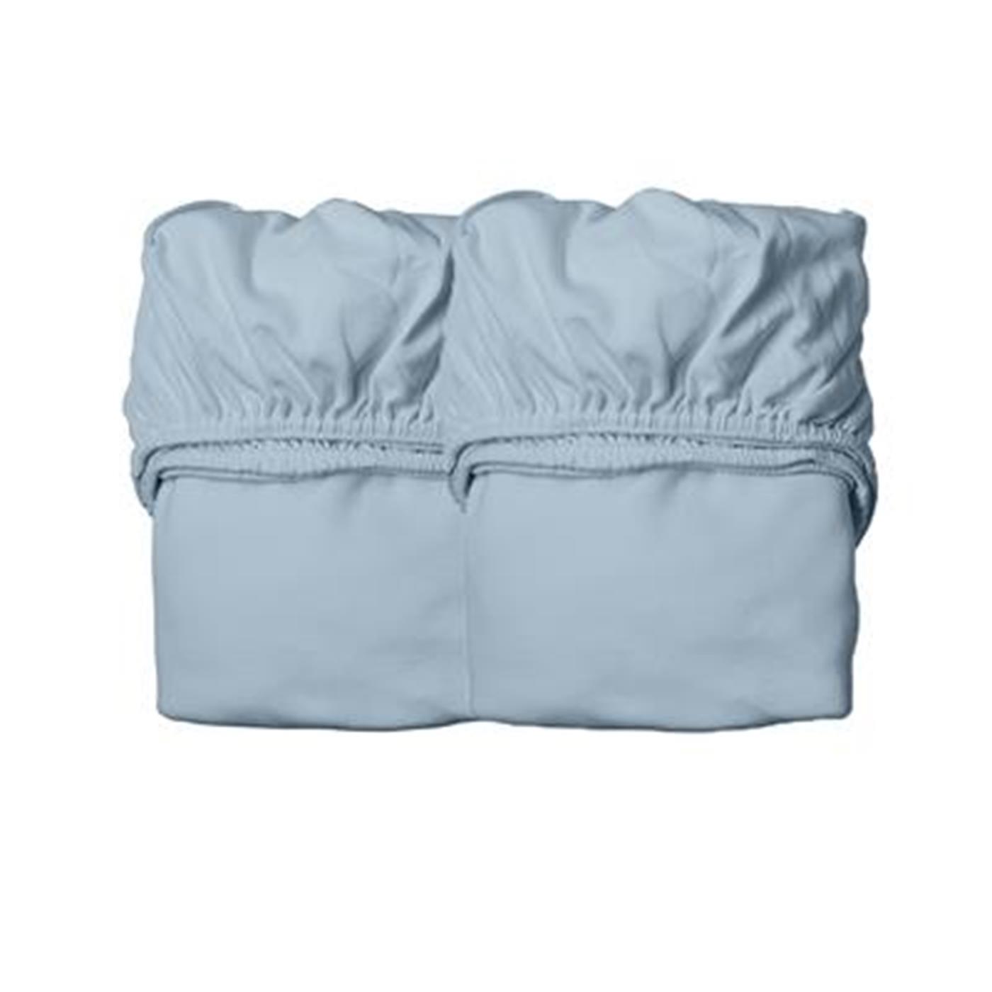 2li set Bebek Çarşaf, Dusty Blue