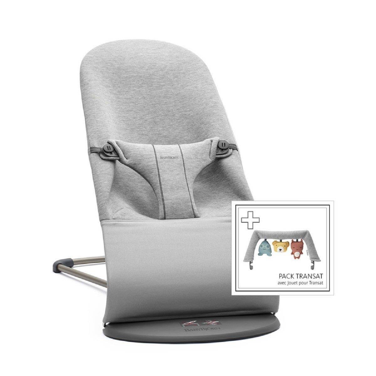 BabyBjörn 2li Set Soft Oyuncaklı Bliss Ana Kucağı 3D Jersey Light Grey & Kanguru Harmony Mesh Silver