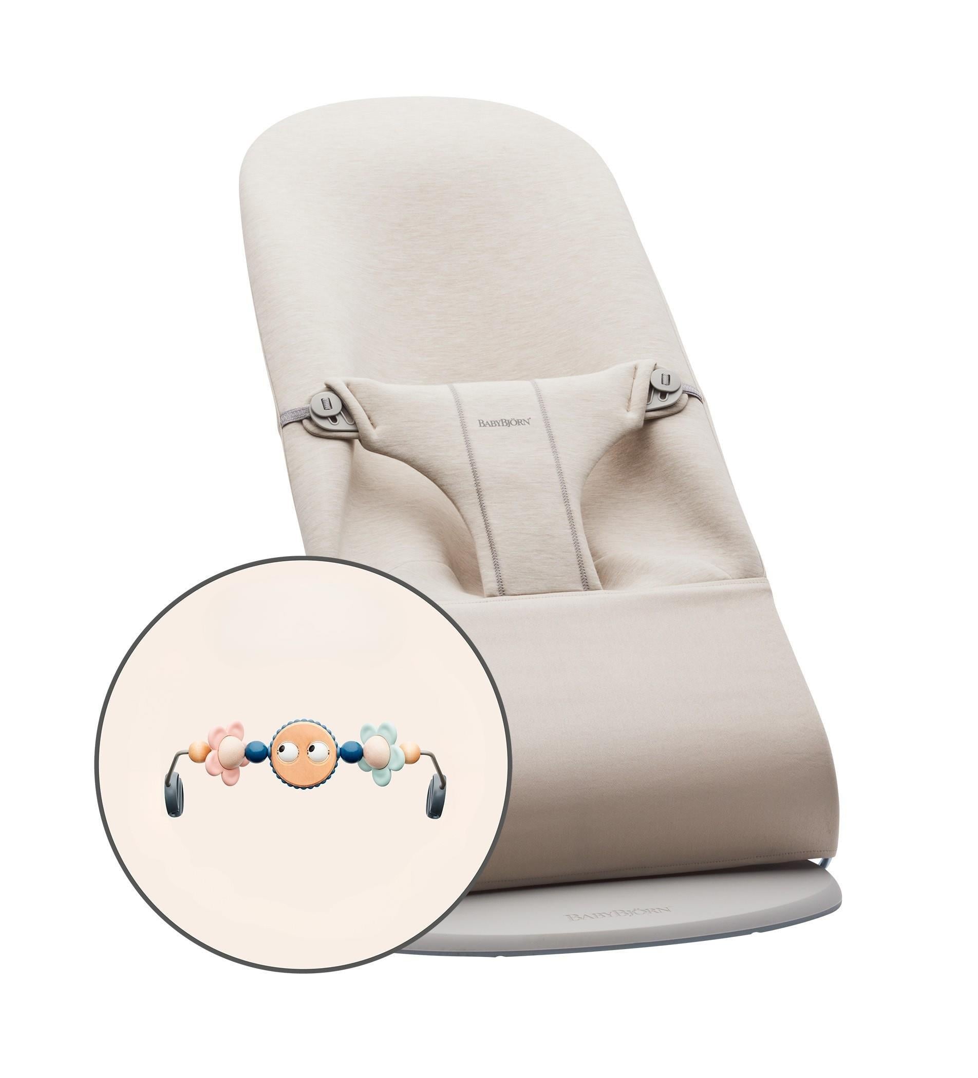 BabyBjörn Pastel Oyuncaklı Bliss Ana Kucağı 3D Jersey Light Beige