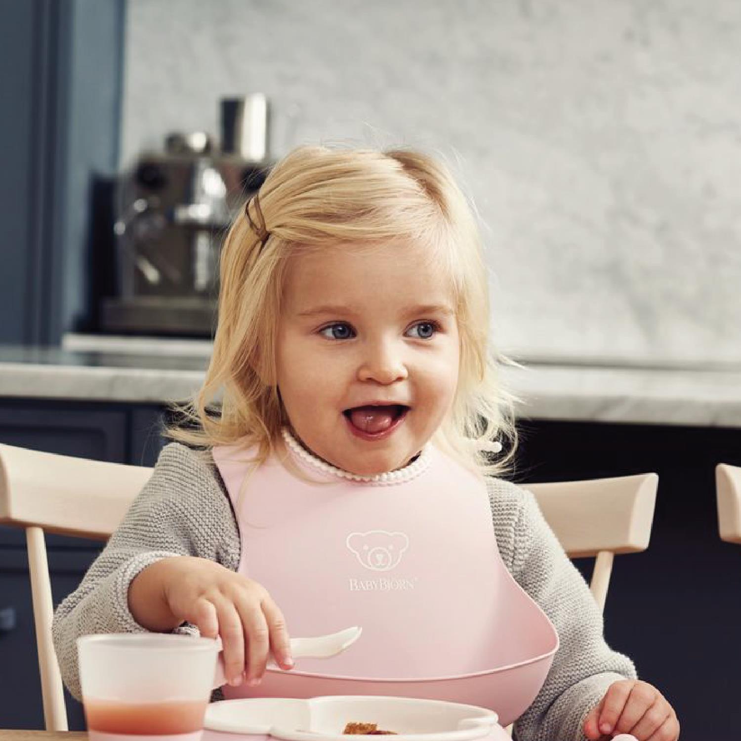 BabyBjörn Yumuşak Mama Önlüğü Powder Pink