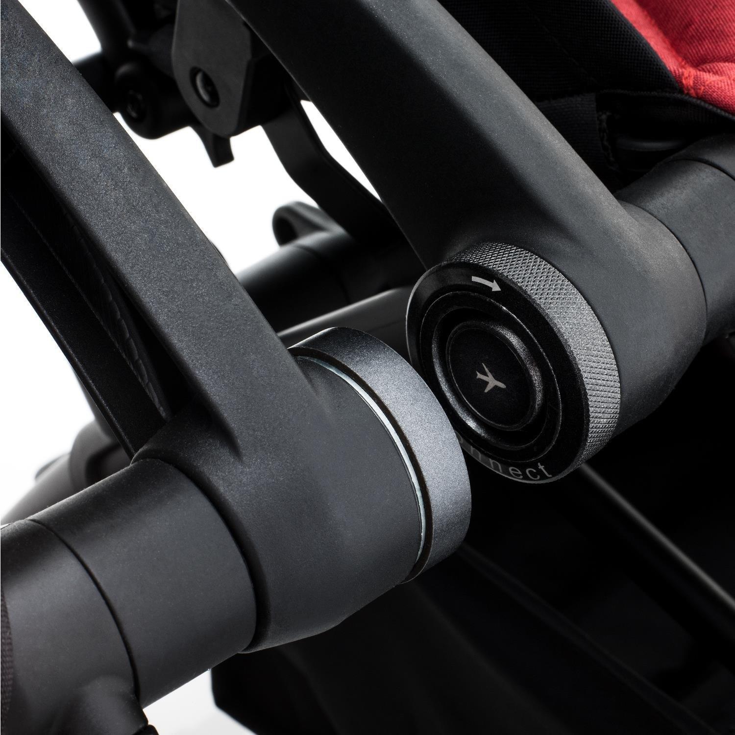Bumprider Connect³ Black-Black Bebek Arabası & Connect TRN Grup 0+ Oto Koltuğu Black & Oto Koltuk Adaptörü
