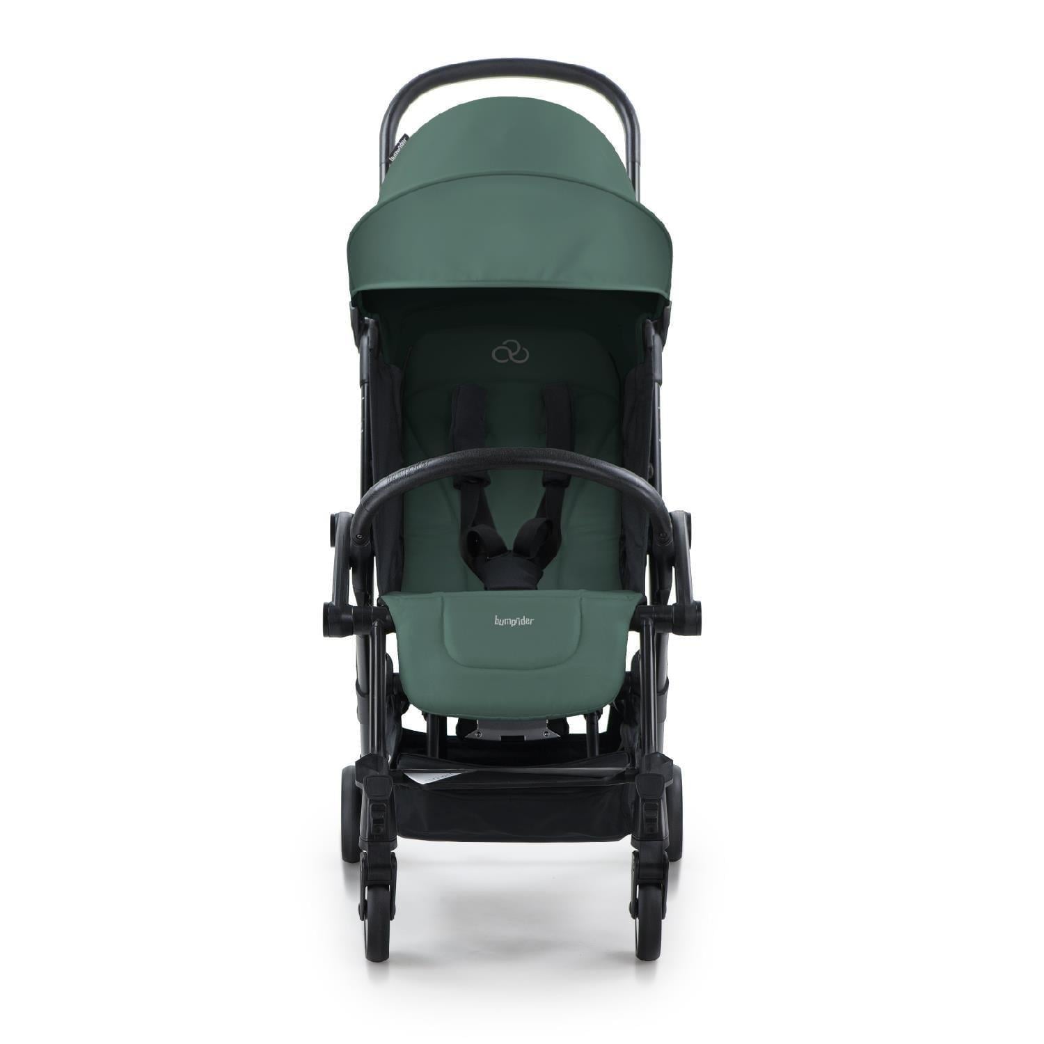 Bumprider Connect³ Black-Olive Bebek Arabası & Connect TRN Grup 0+ Oto Koltuğu Black & Oto Koltuk Adaptörü