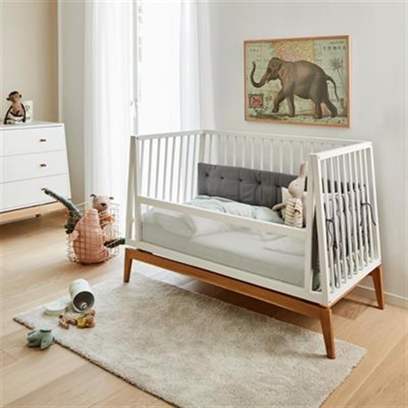 Luna Bebek Karyolası 60x120cm  Dönüşüm Kiti, Beyaz