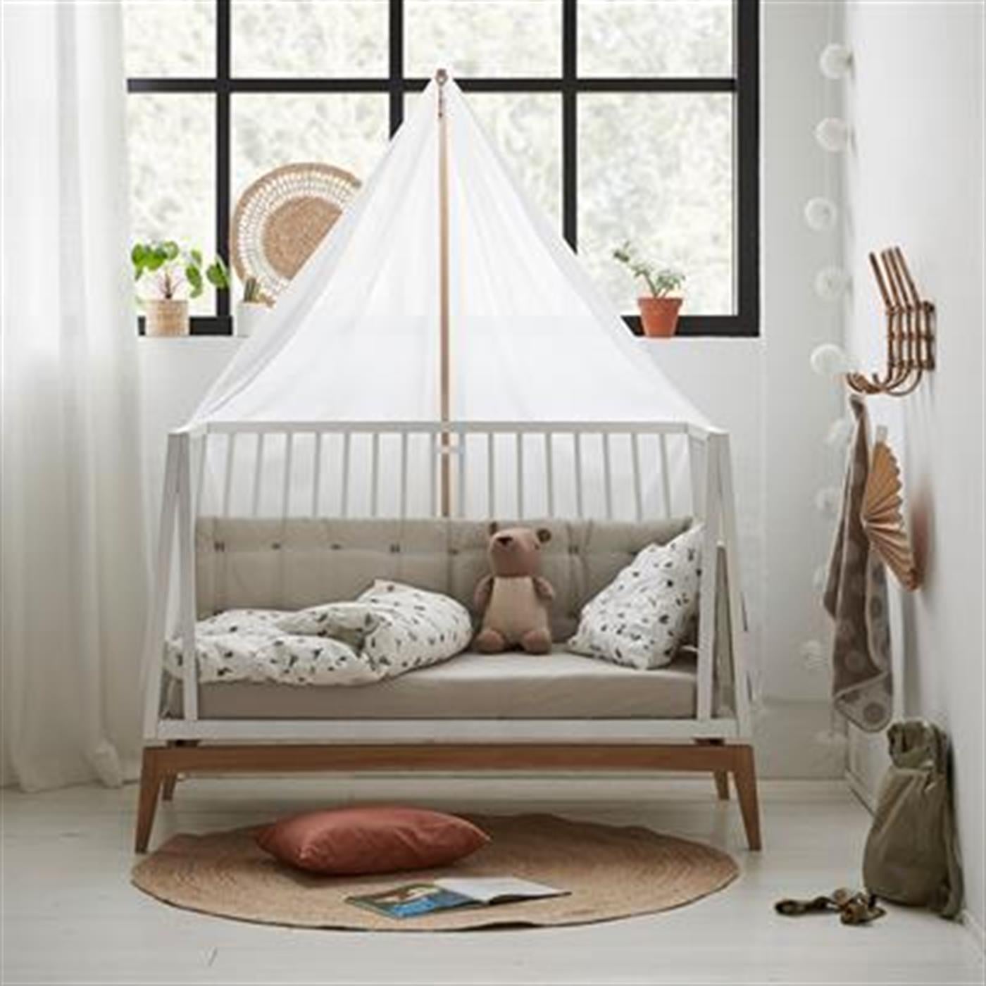 Luna Bebek Karyolası 70x140cm  Dönüşüm Kiti, Beyaz