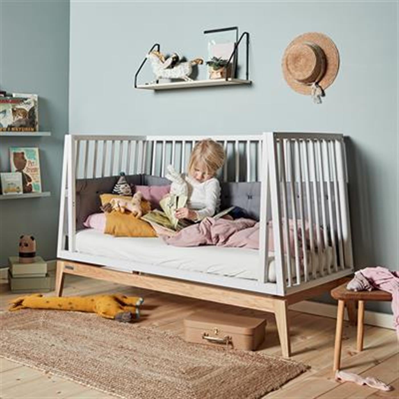 Luna Bebek Karyolası 70x140cm  Dönüşüm Kiti, Beyaz