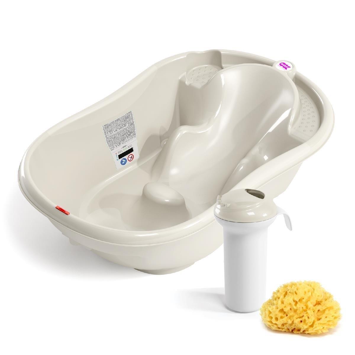 OKBaby Onda Bebek Banyo Seti 3 Parça Kırık Beyaz