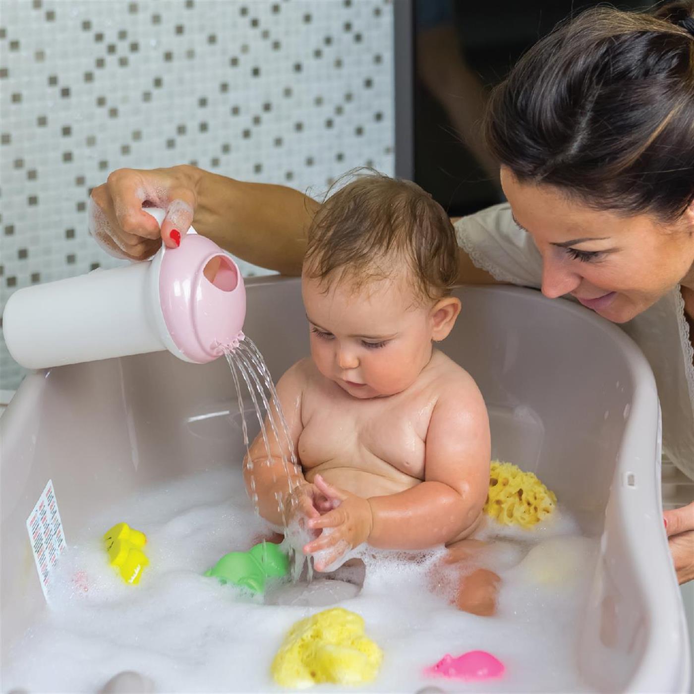 OKBaby Splash Bebek Duşu K. Beyaz