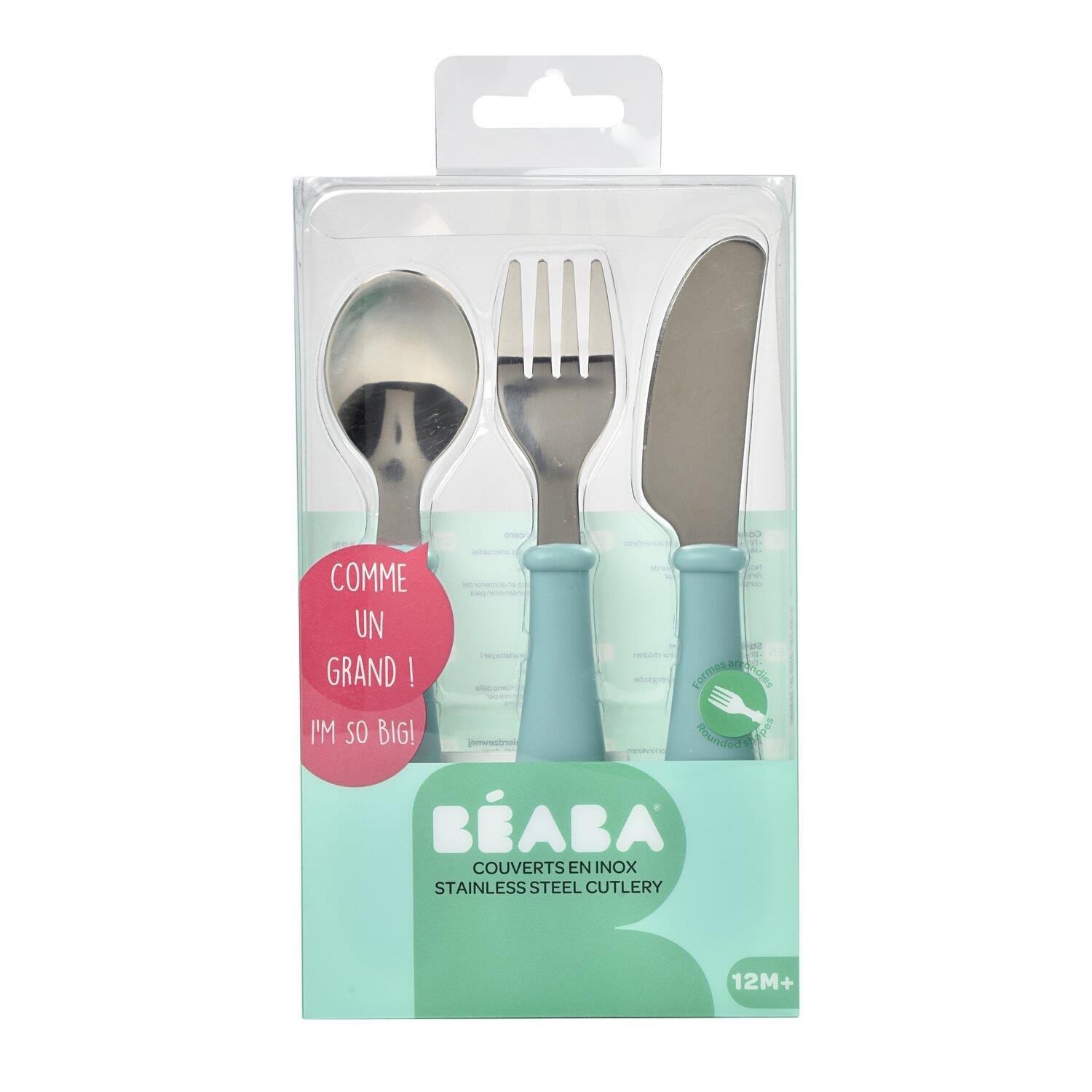 Paslanmaz Çelik Çatal Bıçak Kaşık Seti, Airy Green