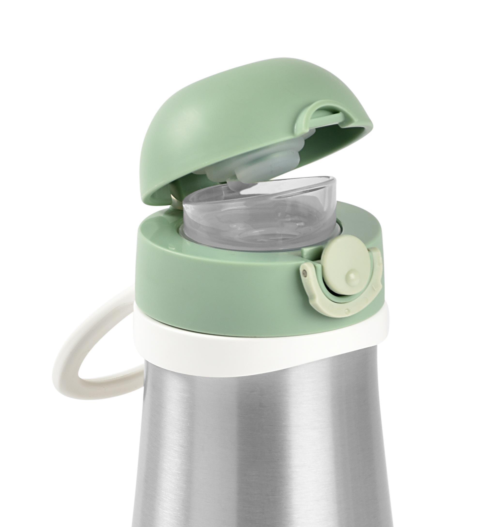 Paslanmaz Çelik Suluk 350 ml, Sage green