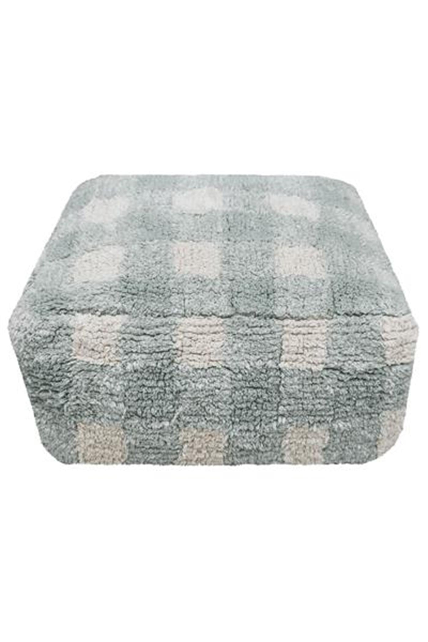 Puf, Vichy Blue Sage