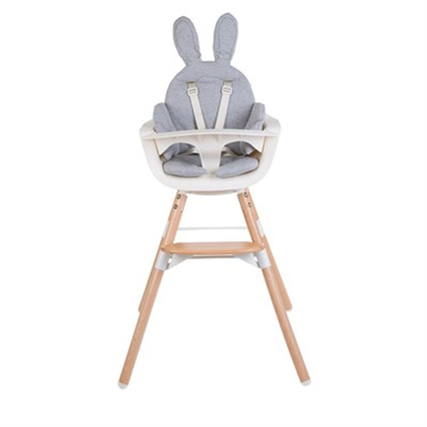 Tavşan Mama Sandalyesi Minderi Gri