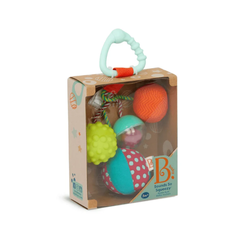 B.Toys Çıngıraklı Toplar - Sarı