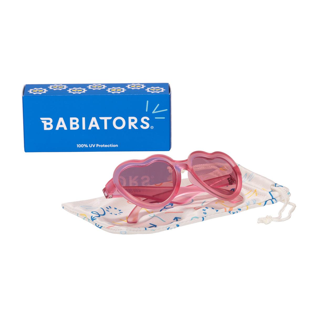 Babiators Original Hearts Güneş Gözlüğü Fuchsia Haze 0-2 Yaş