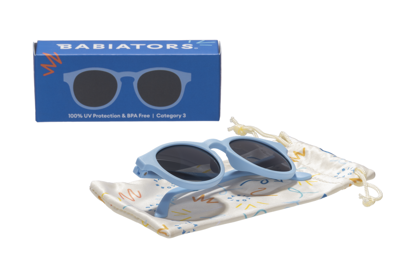 Babiators Original Keyhole Güneş Gözlüğü Bermuda Blue 0-2 Yaş