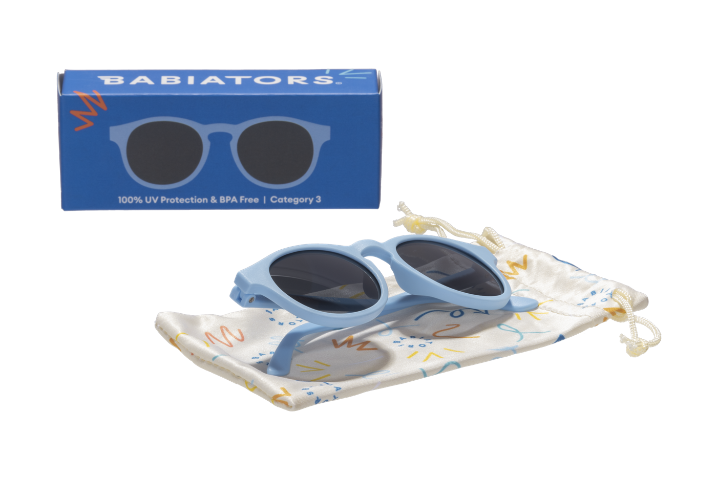 Babiators Original Keyhole Güneş Gözlüğü Bermuda Blue 3-5 Yaş
