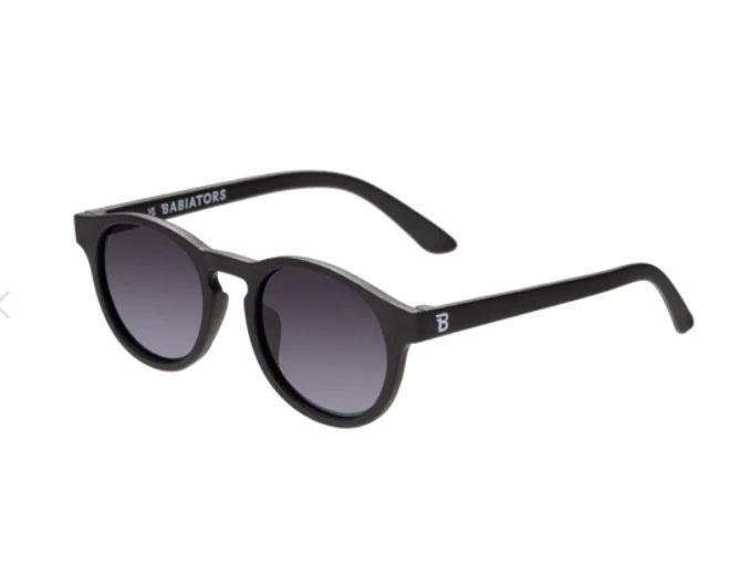 Babiators Smoke Polarize Lensli Keyhole Güneş Gözlüğü Jet Black 3-5 yaş