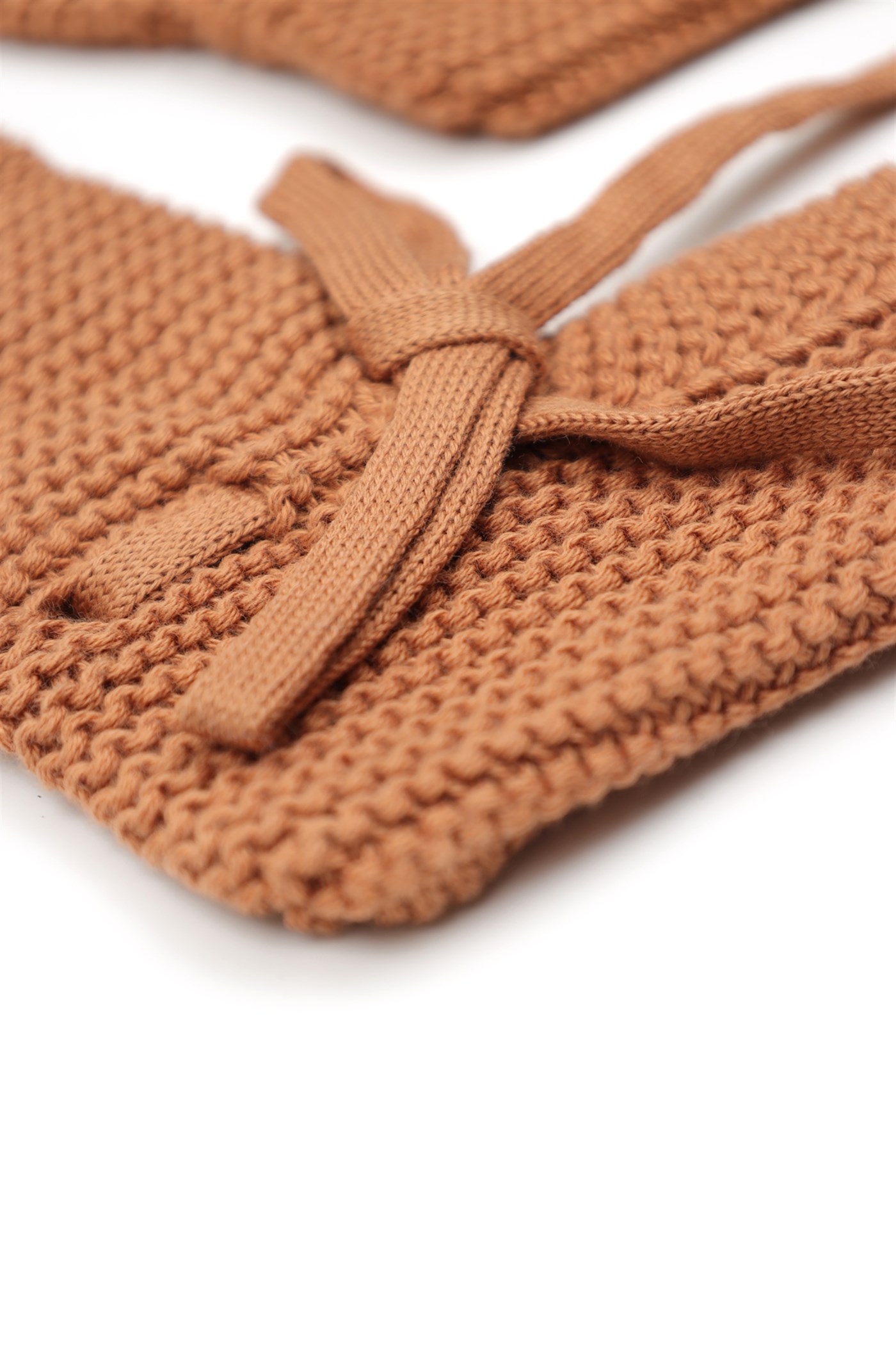 Baboo Örgü Patik Kahverengi