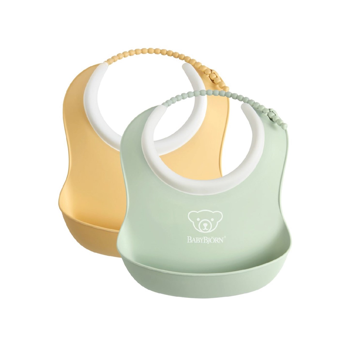 BabyBjörn Yumuşak Önlük Seti Powder Green Yellow