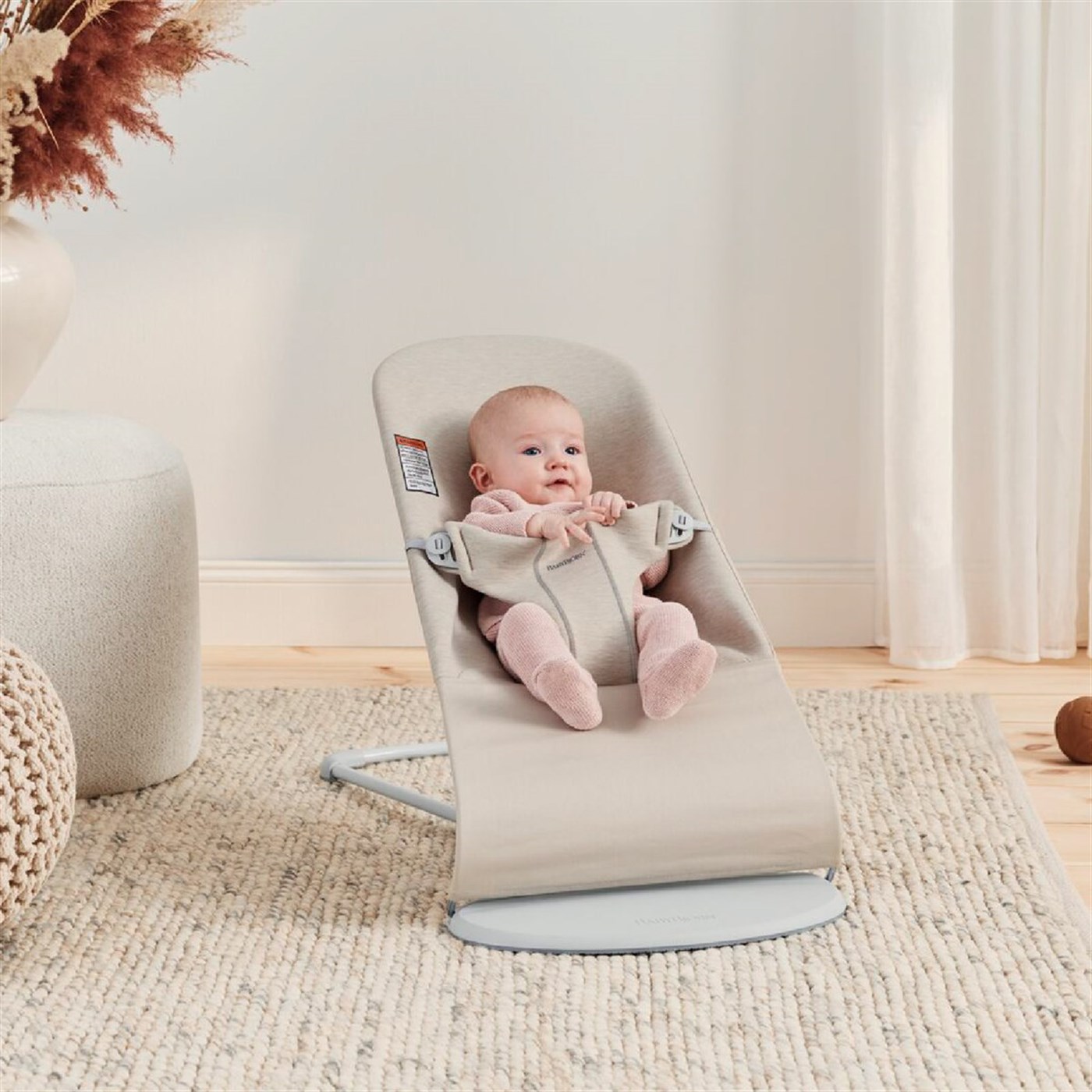 BabyBjörn Bliss Ana Kucağı Cotton 3D Jersey Light Beige
