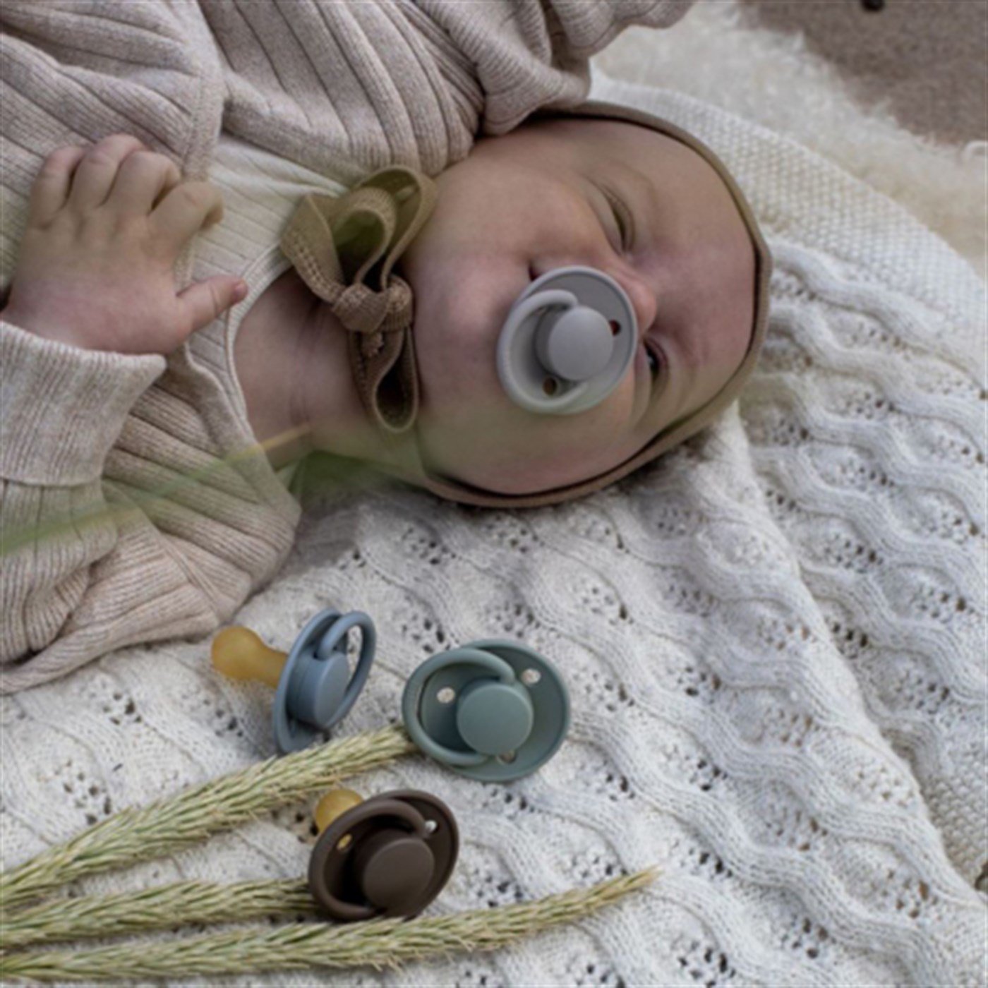 Bibs Delux Silikon Tekli Emzik Cloud night