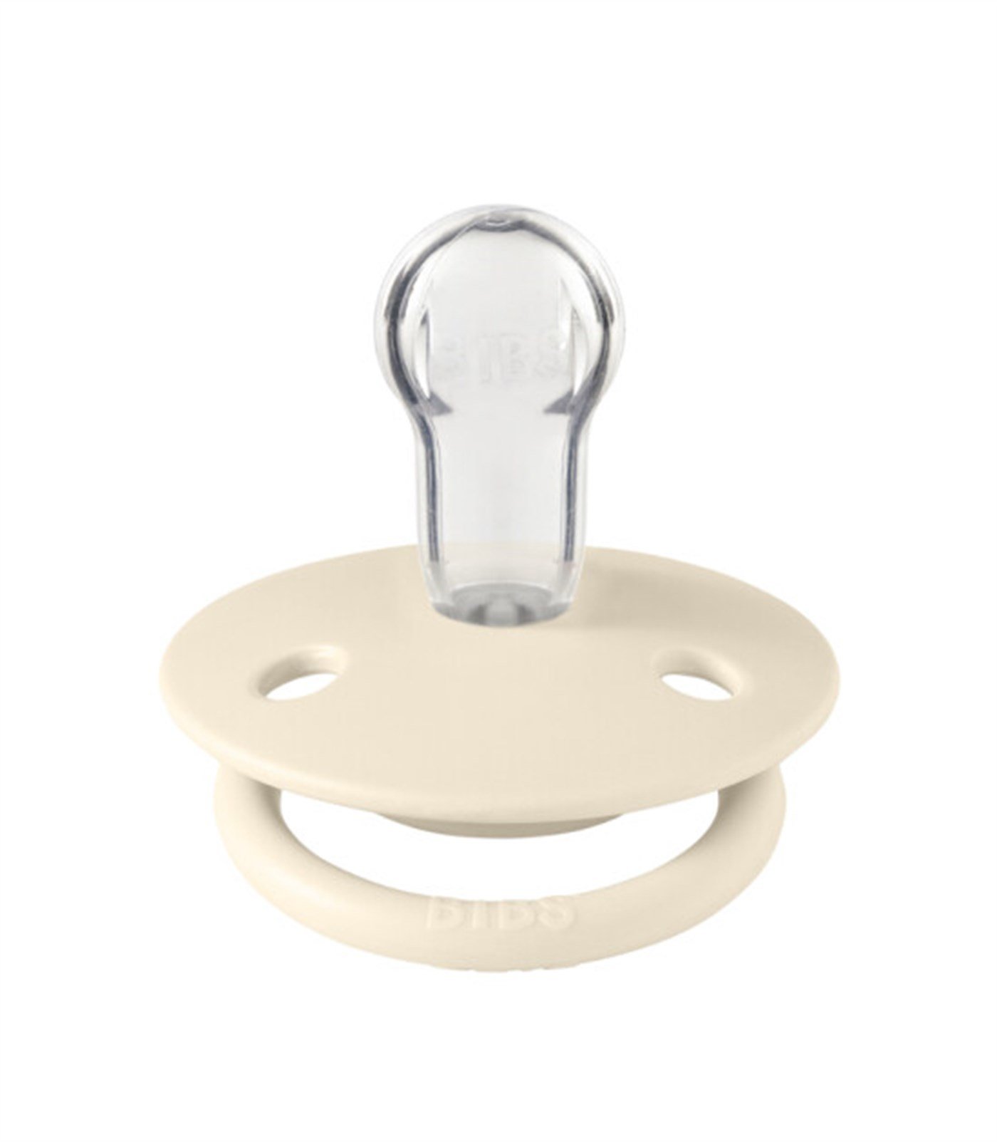 Bibs Delux Silikon Tekli Emzik Ivory