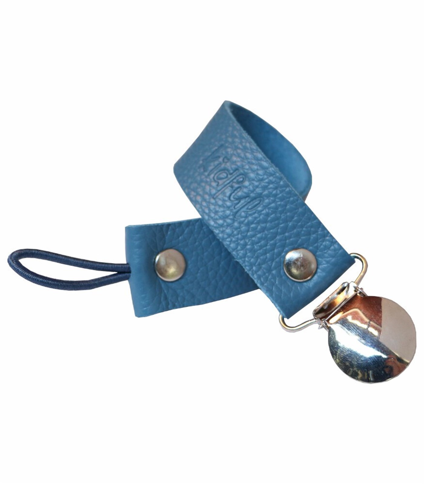 Bibs Deri Emzik Askısı denim