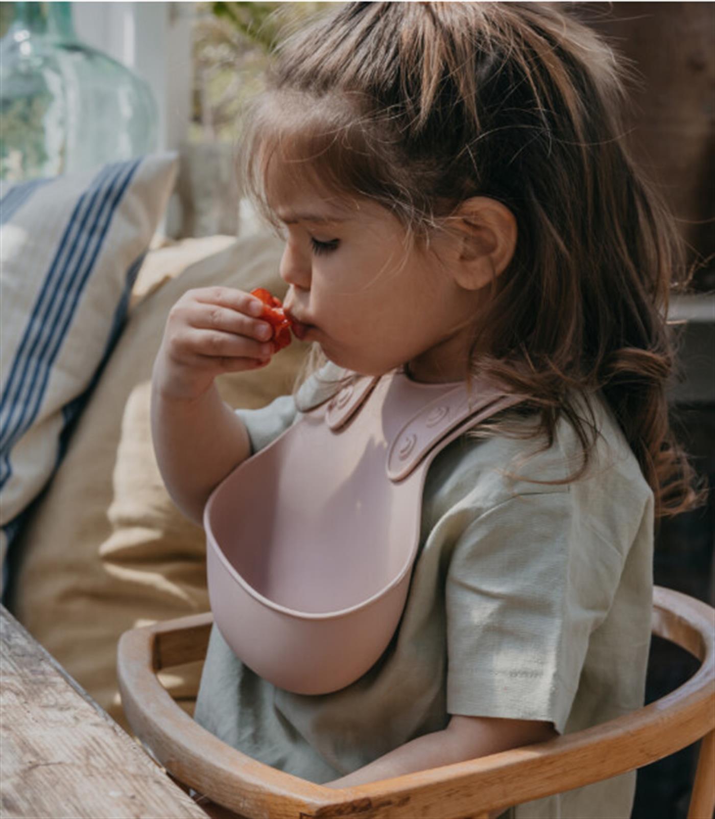 Bibs Silikon Önlük Blush