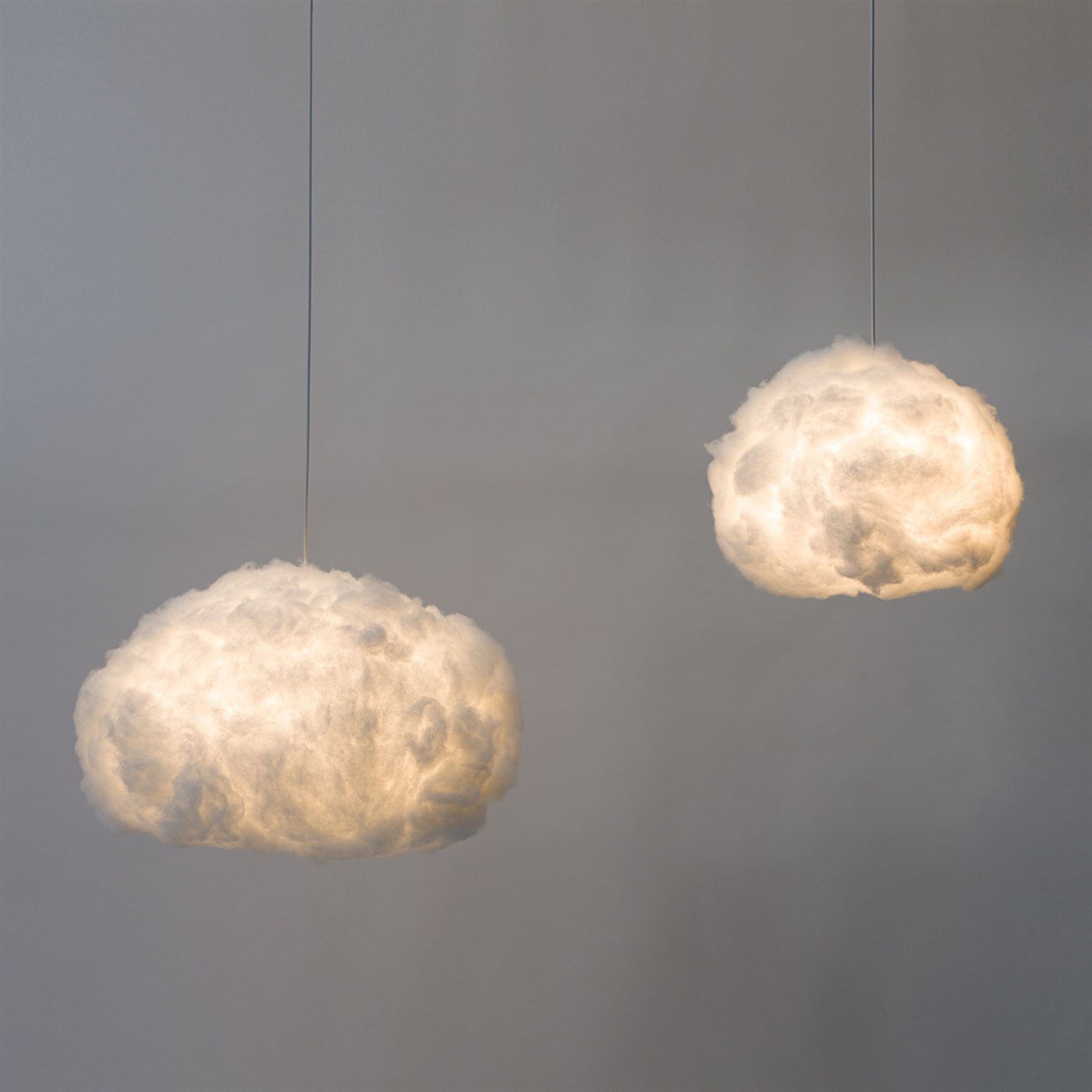 Bouffeecloud Bulut  Sarkıt Orta Aydınlatma Beyaz