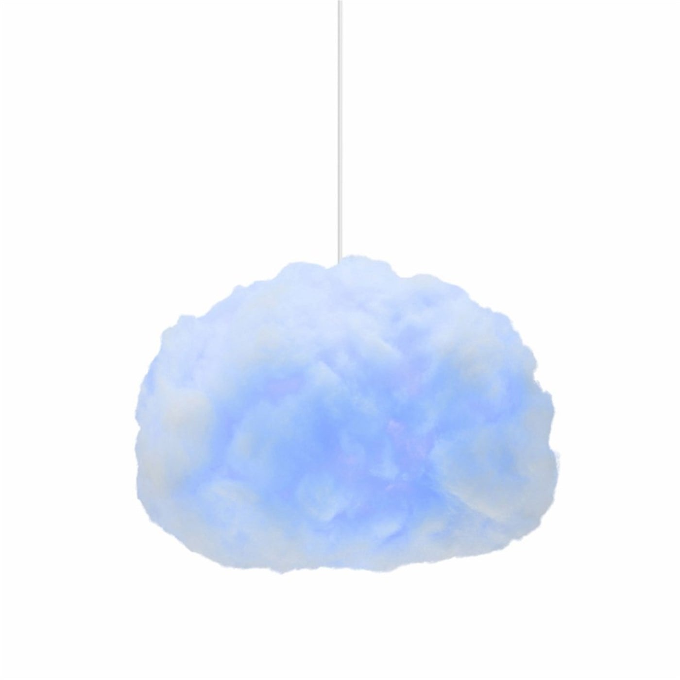 Bouffeecloud Bulut  Sarkıt Orta Aydınlatma RGB Kumandalı Beyaz Kablolu