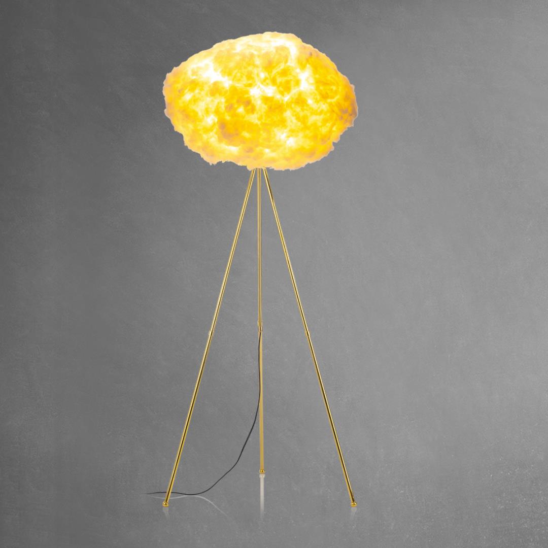 Bouffeecloud Bulut Tripod  Abajur Gold