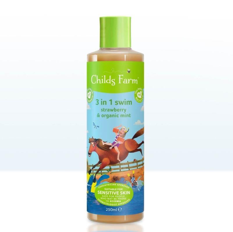 Childs Farm Çilek ve Organik Nane Özlü Yüzme Sonrası Şampuanı 250ml