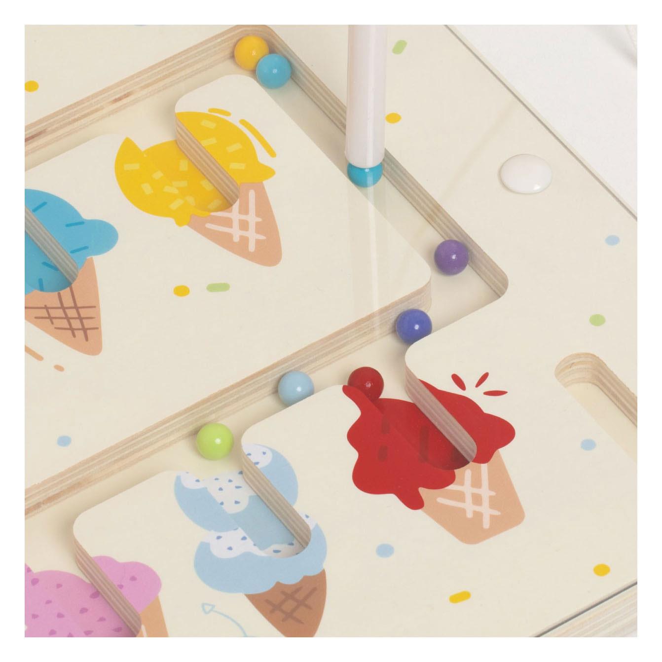 Classic World Ahşap Mıknatıslı Renk Eşleştirme Oyunu