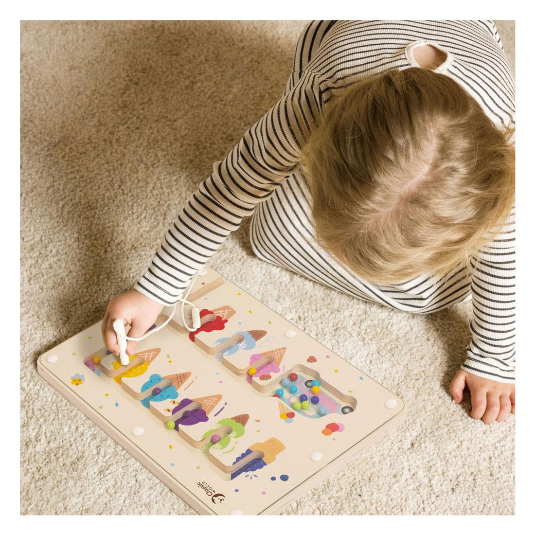 Classic World Ahşap Mıknatıslı Renk Eşleştirme Oyunu