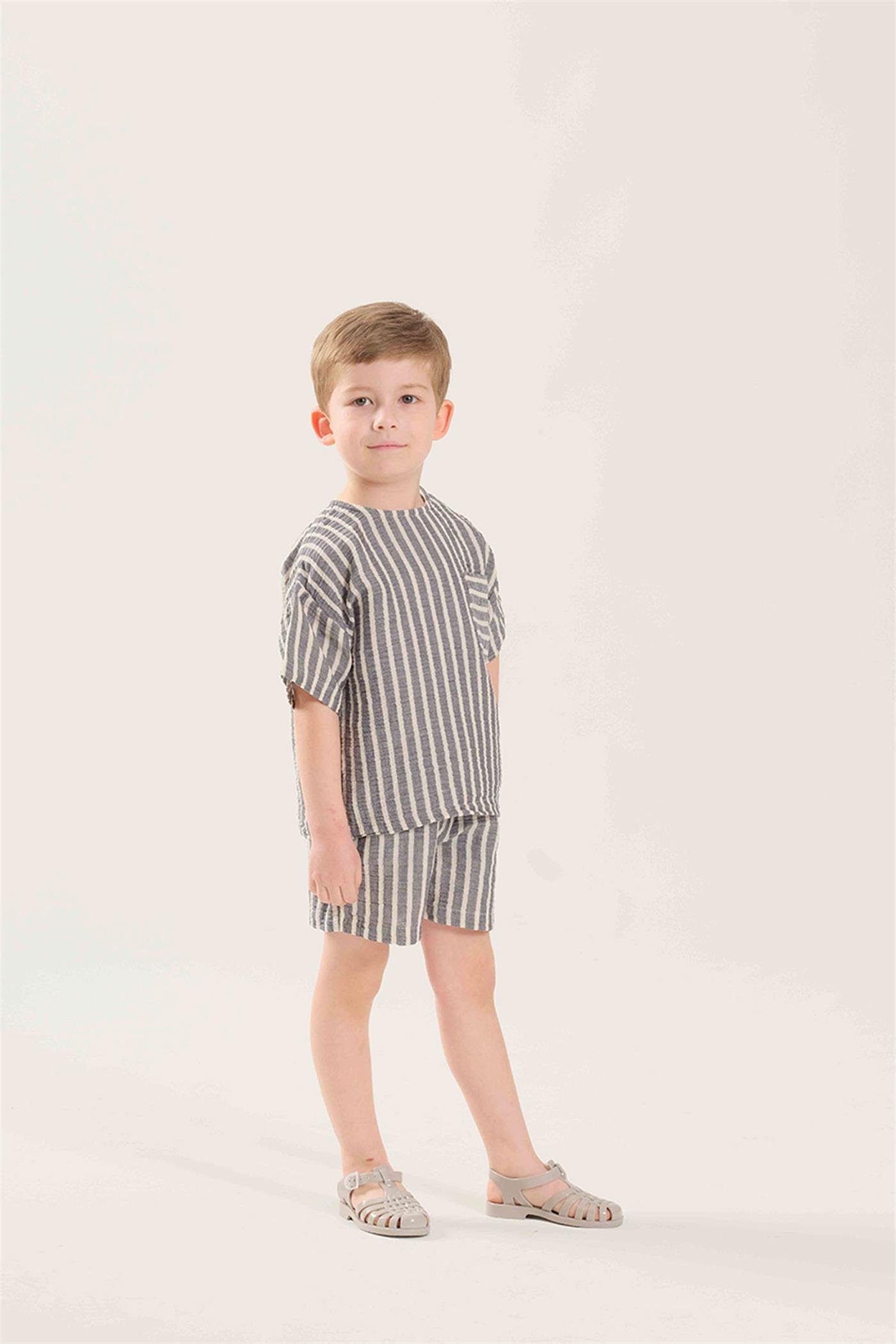 Comfy Müslin Set - Deep Indigo STD