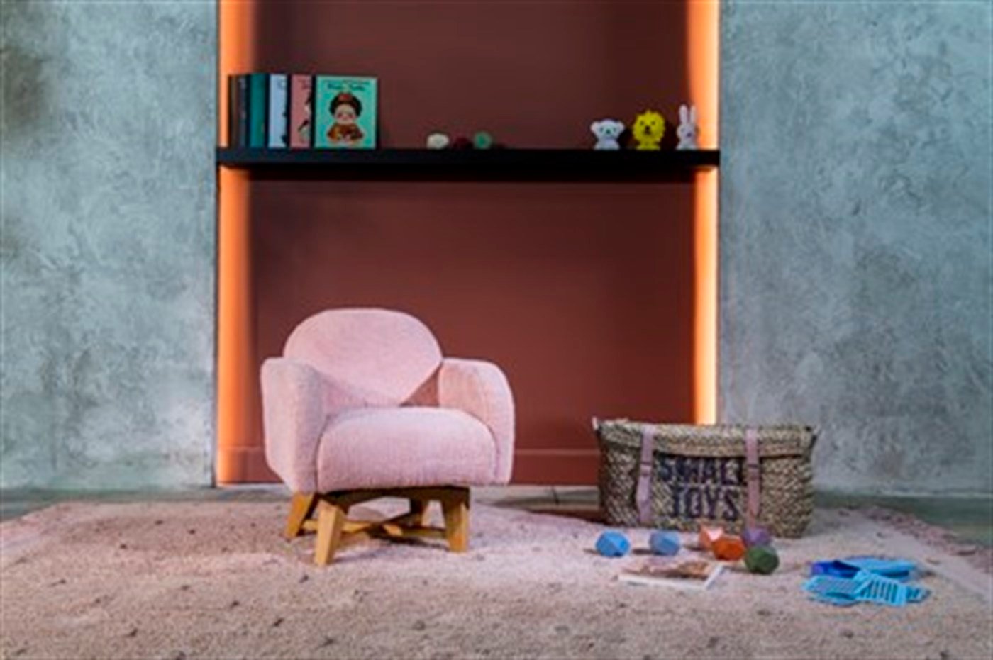 Cozy Koltuk Pembe 360 Derece