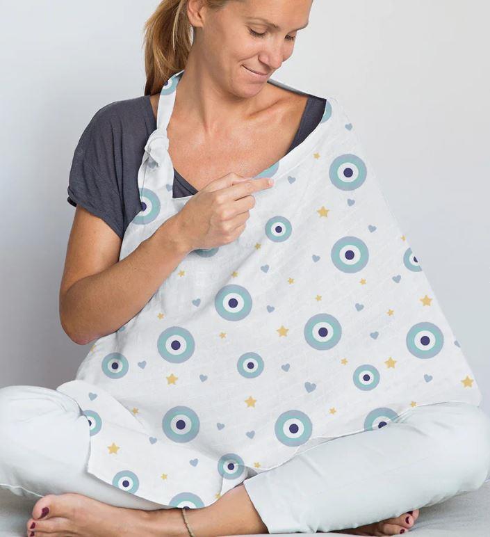 Deux Lapins Emzirme Önlüğü Le Nazar