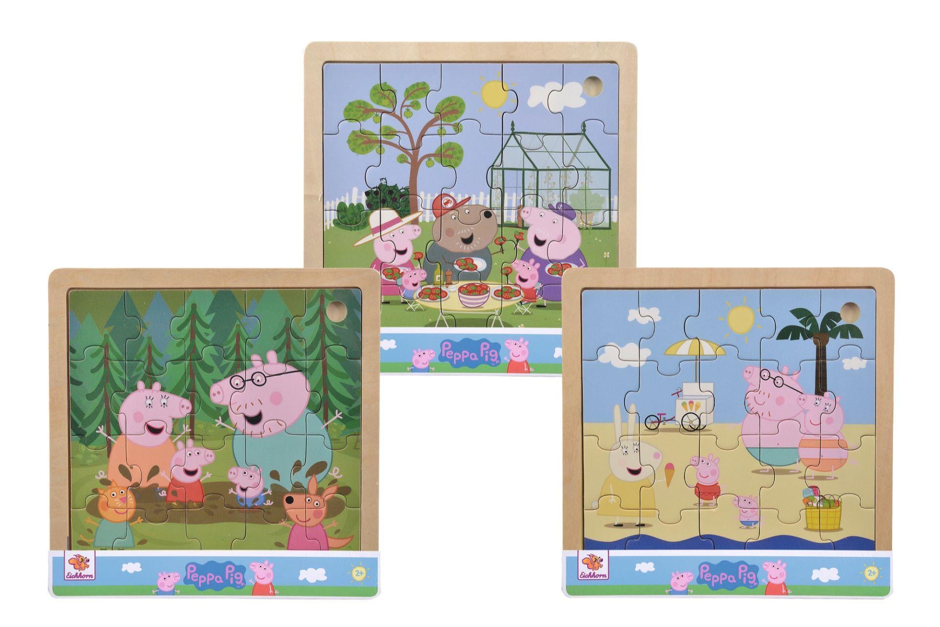 Eichhorn Peppa Pig 20 Parçalı Ahşap Puzzle