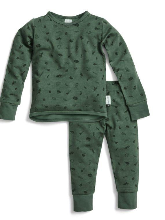 Ergopouch 2 Parça Uzun Pijama Takımı 1 TOG Veggie Patch