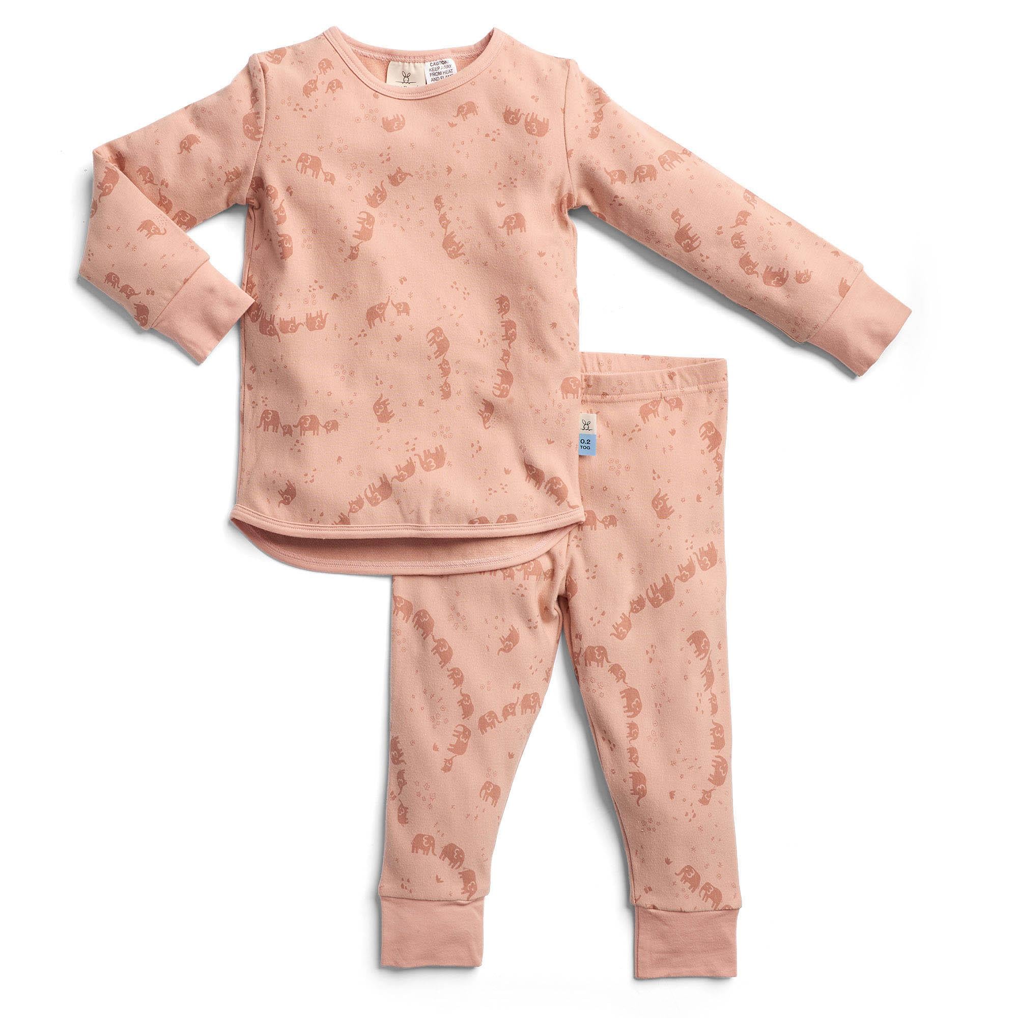 Ergopouch 2 Parça Uzun Pijama Takımı 1 TOG Elephant Parade